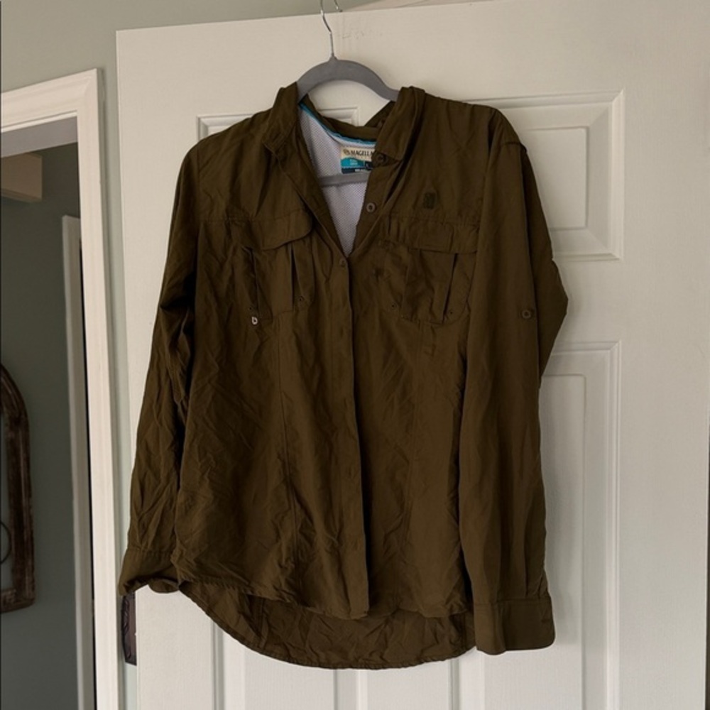Magellan Outdoors Olive Green Jacket